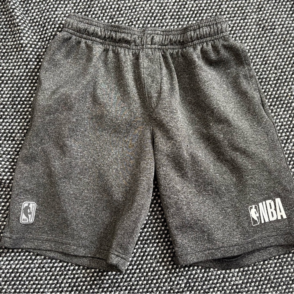 NBA Men's Charcoal Athletic Shorts
